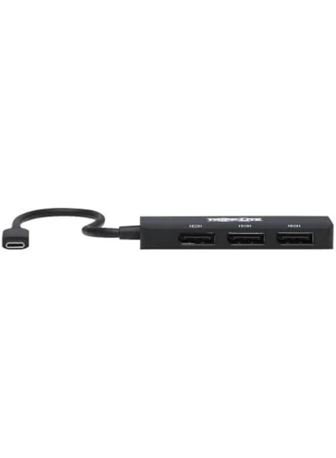 تريب لايت محول Tripp Lite USB‑C لتوصيل ثلاث شاشات عبر DisplayPort، متوافق مع Windows وMacBook Pro، دقة 8K عند 30Hz 4:4:4 لمخرج واحد، دقة 4K عند 60Hz 4:4:4 لمخرج واحد / 30Hz لمخرج مزدوج، يدعم HDCP 2.2، HDR، وضع 1.4 Alt، ضمان 3 سنوات (U444‑3DP‑MST) - Image 2