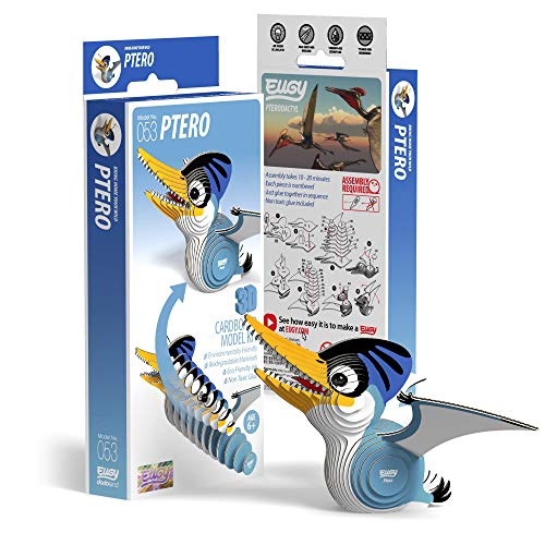 EUGY 053 Ptero EcoFriendly 3D Paper Puzzle New Seal - Image 5
