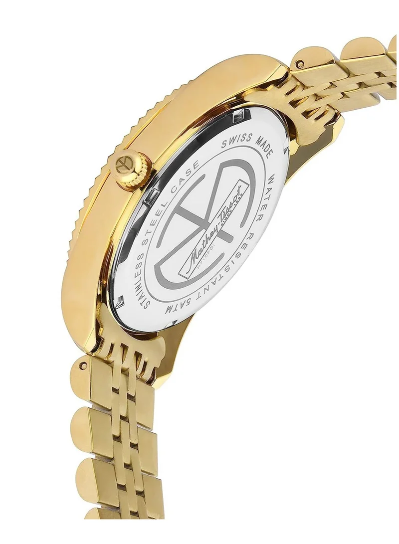 Mathey-Tissot Mathy III Roman White Dial Unisex Watch H810PBRI