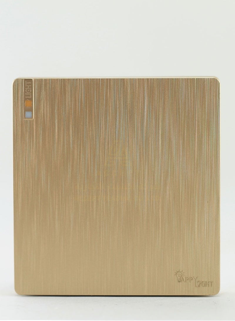 Happy Light Modern Single Light Switch Gold Piano Original 4 lines - Image 3