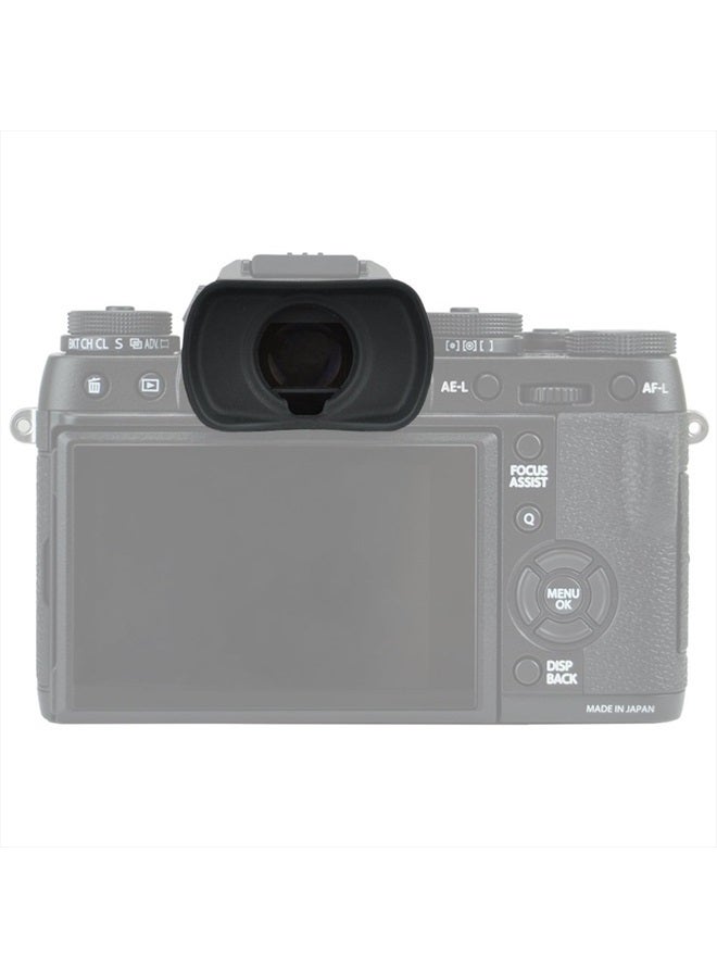 JJC Eyecup Finder Eyepiece EF-XT L Replacement for Fujifilm X-T4 X-T3 X-T2 X-T1 XT4 XT3 XT2 XT1 X-H1 XH1 GFX100 GFX 50S Camera Viewfinder Eyeshade, Replaces Fuji Eye Cup EF-XTS EF-XTM EF-XTL - Image 4