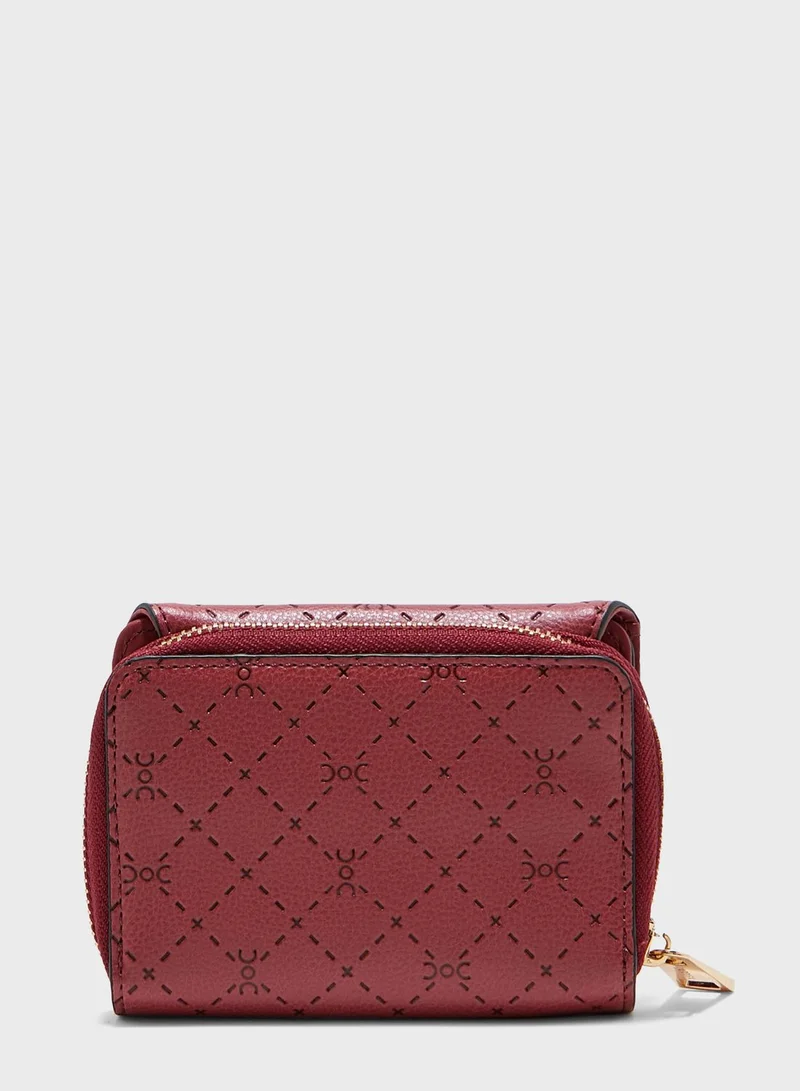 CARPISA Zip Through Flap Over Purse