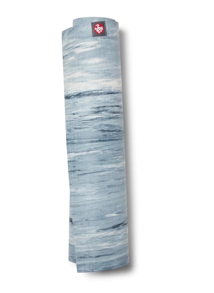 Manduka EKO LITE YOGA MAT 4MM BLACK CLAY MARBLED 71 INCH - Image 1