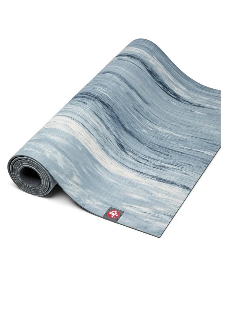 Manduka EKO LITE YOGA MAT 4MM BLACK CLAY MARBLED 71 INCH - Image 2