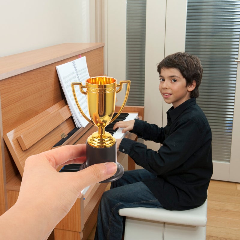 5Pcs Children Trophy Small Trophy Cups Decorative Trophy Desktop Trophy Decor - Image 5