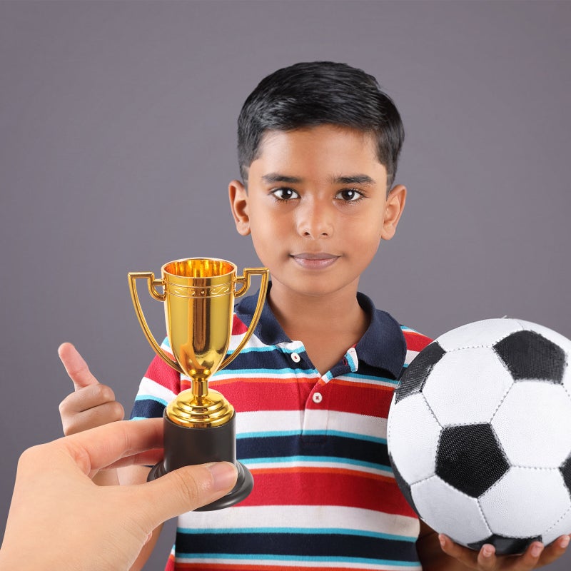 5Pcs Children Trophy Small Trophy Cups Decorative Trophy Desktop Trophy Decor - Image 3