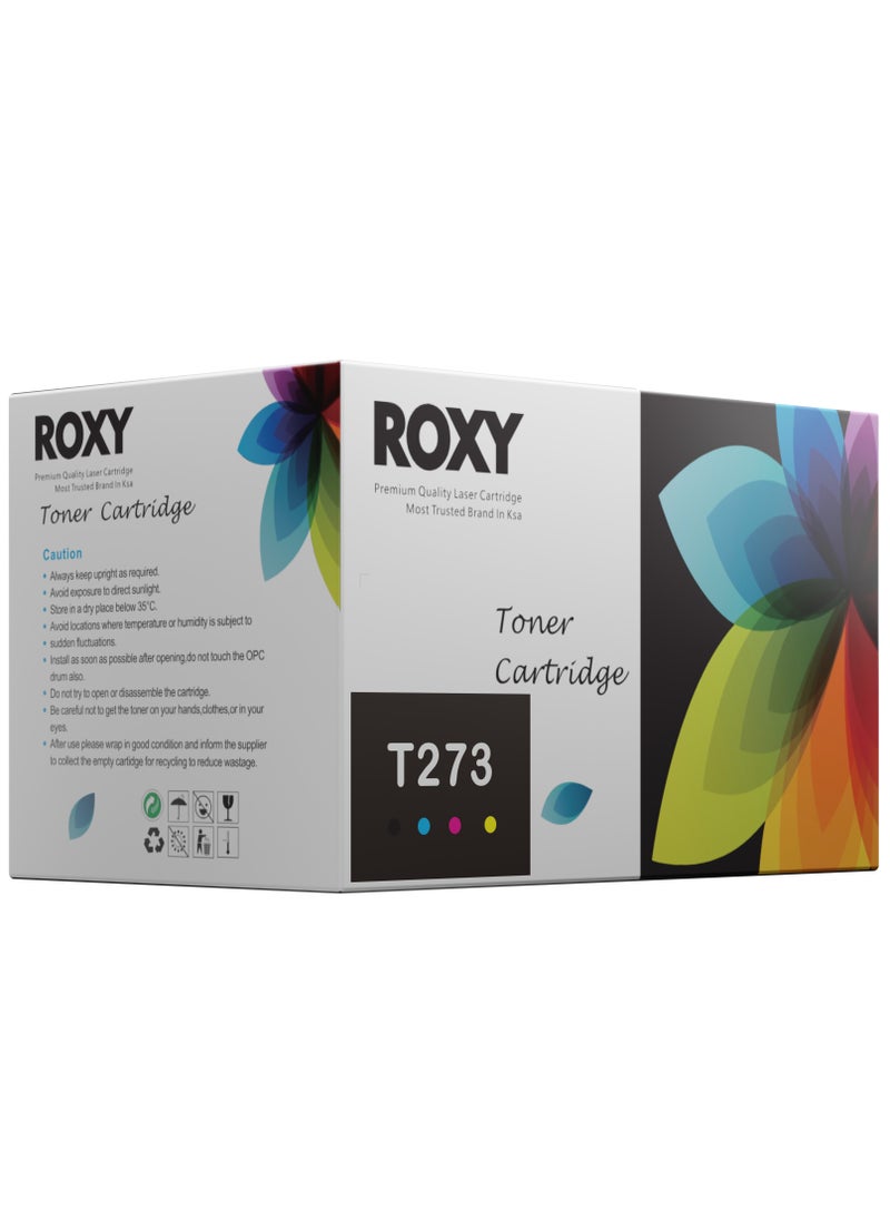 Roxy Brother TN 273 (SET) Compatible Toner Cartridge Replacement For MFC-HL-3210CW/L3230CDW/L3270CDW/L3290CDW/L3510CDW/L3551CDW/L3750CDW/L3710/3750/3770 Printers (Black, Cyan, Magenta, yellow)  - Image 1
