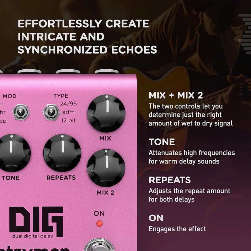 Strymon DIG V2 Dual Digital Delay Pedal - Image 4