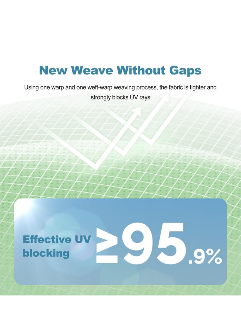 Joshberg Inflatable Swimming Pool with Water Slide Inflatable Slide Water Pool with Awning Inflatable Mega Bouncy Castle Water Park - Image 3