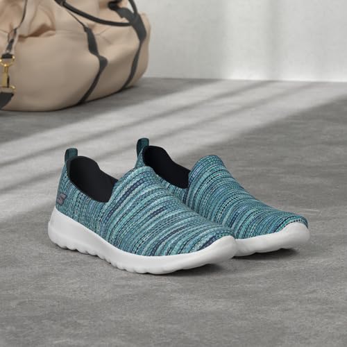 SKECHERS حذاء سكيشرز للأداء جو ووك جوي-تيريفيك للسيدات، 8.5 B(M) US، أزرق-متعدد الألوان - Image 2
