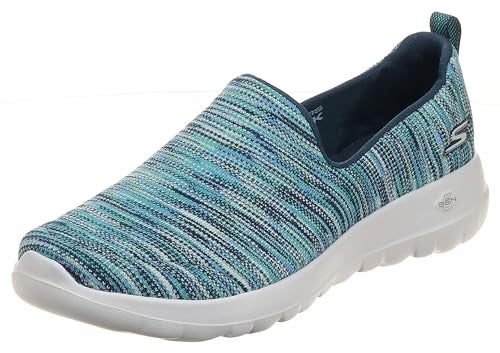 SKECHERS حذاء سكيشرز للأداء جو ووك جوي-تيريفيك للسيدات، 8.5 B(M) US، أزرق-متعدد الألوان - Image 1