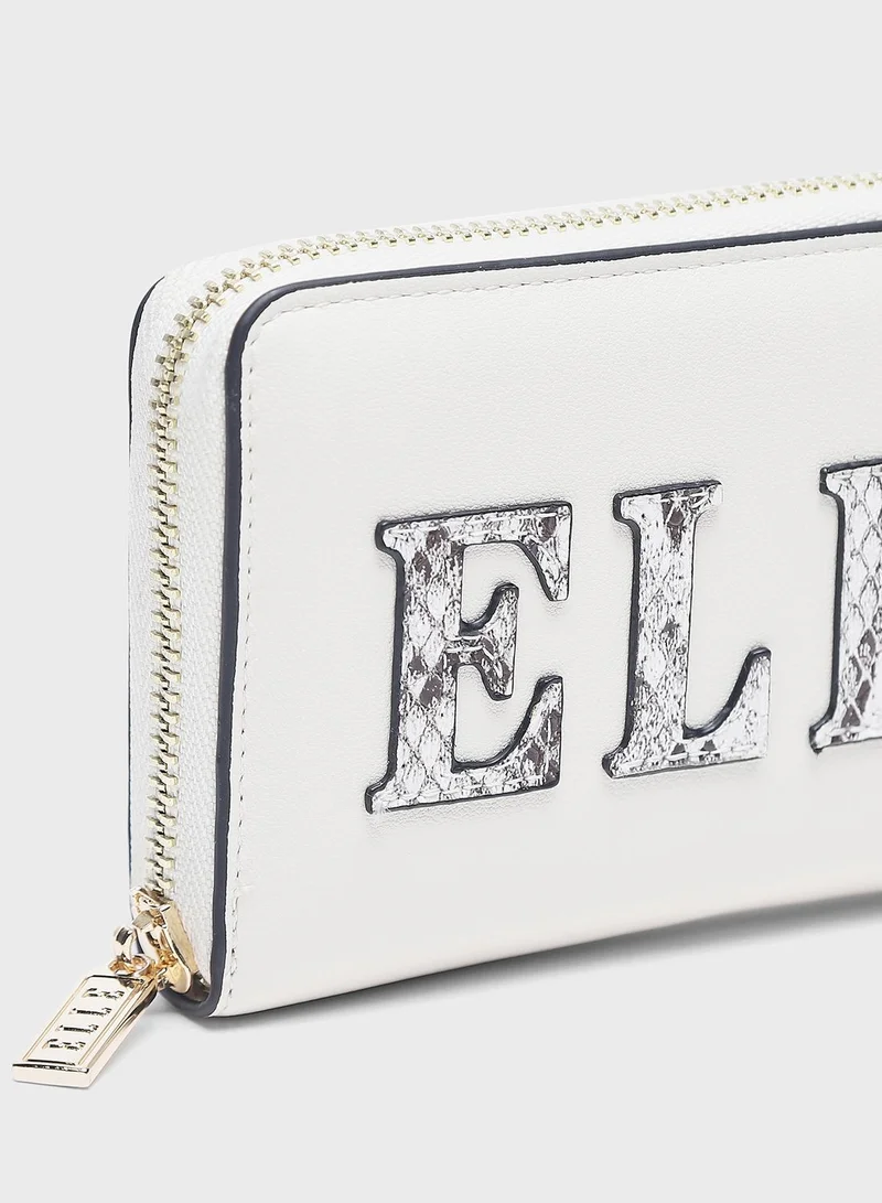 ELLE Zip Closure Wallet