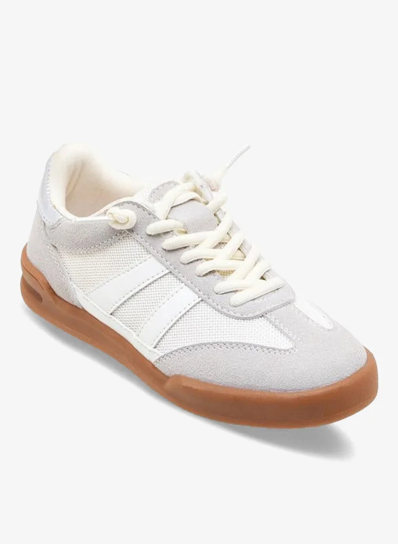 ليتل ميسي Girls Lace-Up Ankle Sneakers
