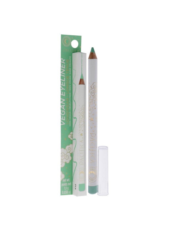 Pacifica Beauty Longwear Pastel Green Eyeliner Pencil Mint Pigmented Vibrant Color Vitamin E + Coconut Oil No Skip Formula Graphic Liner Vegan & Cruelty Free - Image 4
