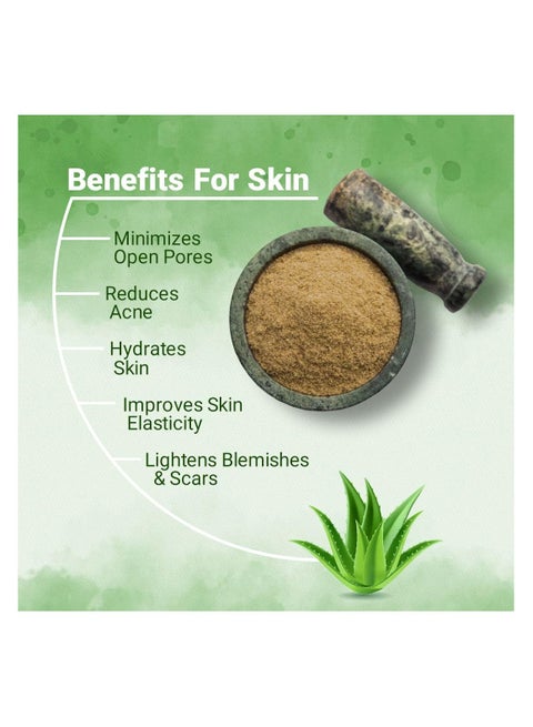 minature 100% Organic Aloe Vera Powder USDA CERTIFIED by mi nature - 8 OZ /  227 g / 1/2 lb | Aloe Barbadensis | Vegan | Non GMO | Best Price Kuwait |  Salmiya, Jabriya