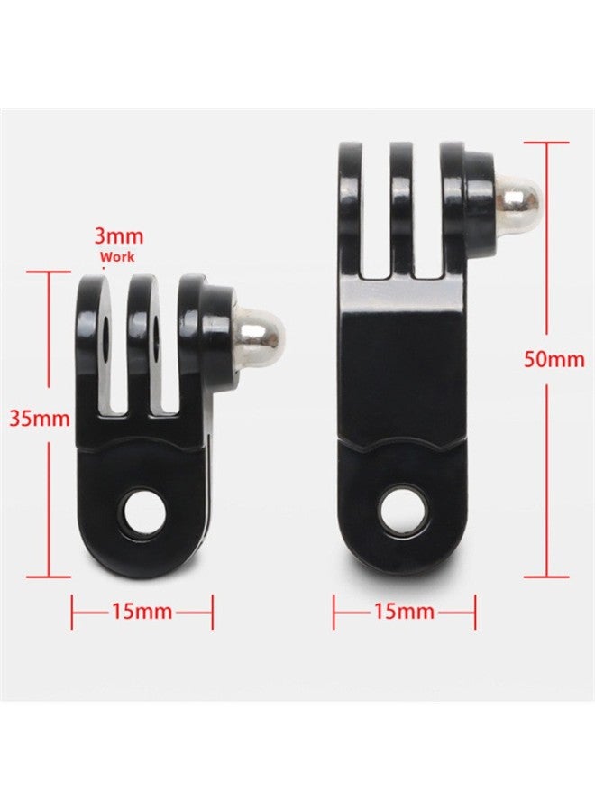 Generic Gopro Dajiang Camera Accessories Long And Short Link Universal Connection Long And Short Arm Adjusting Arm Extension Rod-Color:Short Arm In The Same Direction  - Image 3