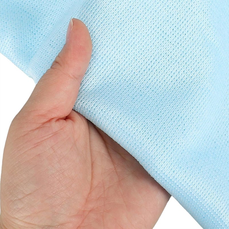 Microfiber Car Drying Towels 6pcs, Soft Polishing Cloths for Car Detailing and Glass Cleaning, Light Blue Auto Cleaning Rags for Vehicle Care - Image 5