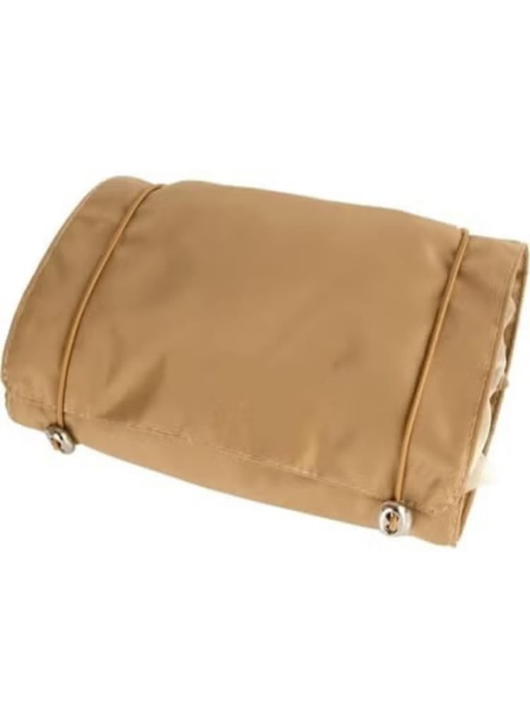 شنطة مكياج محمولة للسفر لتنظيم مستحضرات التجميل بشنط شبكية وحامل فرش للنساء والبنات -متعدد الالوان-333 - Image 2