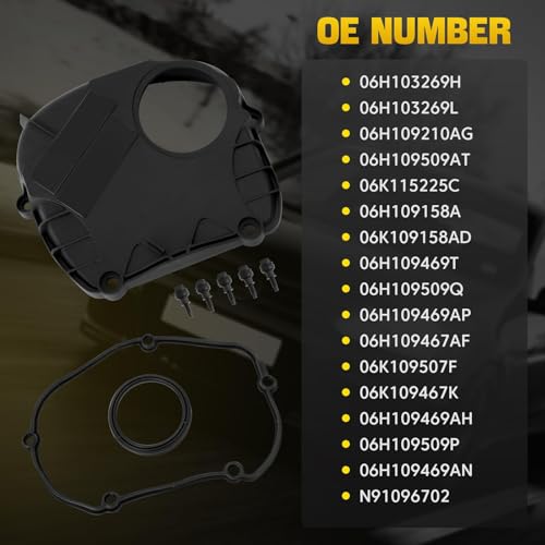 YEHERIT EA888 1.8L 2.0L Engine Timing Chain Kit with Cover Tensioner Guide Rail Compatible with Audi A3 A4 A5 S3 S4 S5 Q3 Q5 TT Volkswagen Jetta Golf Passat Tiguan CC Replace # 06K109158AD 06H109210AG - Image 4