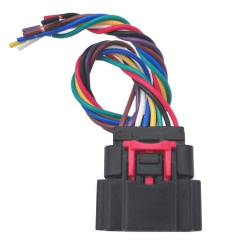 Autowxjq Mass Air Flow Sensor Female Connector Plug Pigtail Harness Compatible with Chevrolet Cadillac GMC - Image 3
