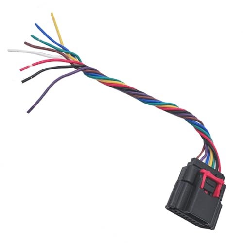 Autowxjq Mass Air Flow Sensor Female Connector Plug Pigtail Harness Compatible with Chevrolet Cadillac GMC - Image 1