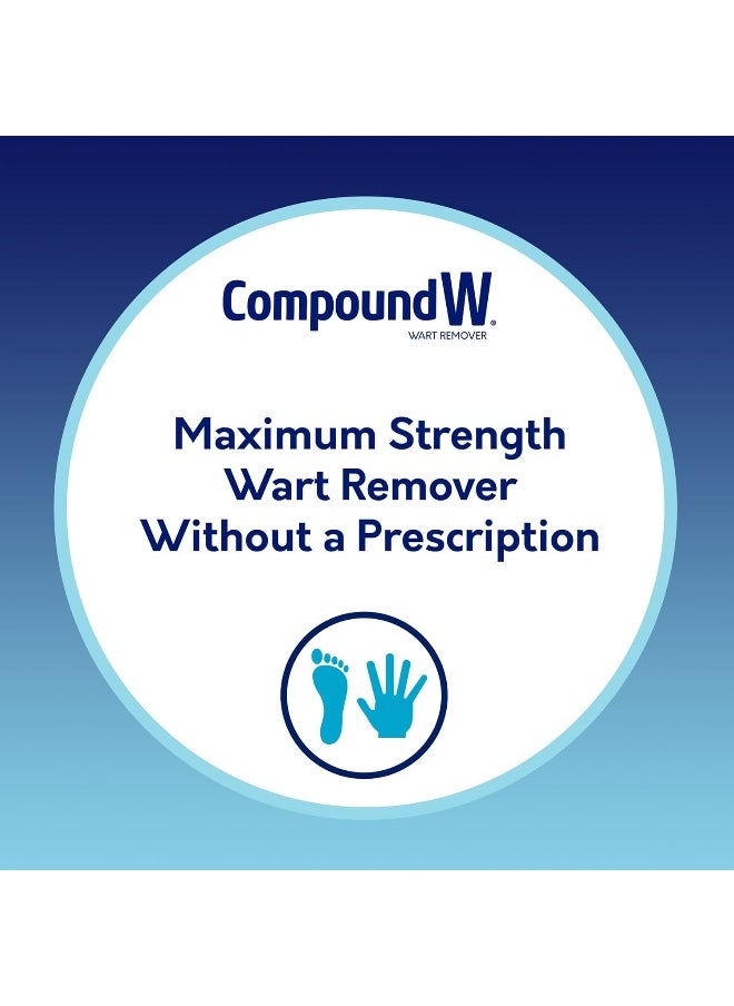 Compound W Wart Remover Fast Acting Gel, Maximum Strength Salicylic Acid, 0.25Oz, Pack Of 2  - Image 3