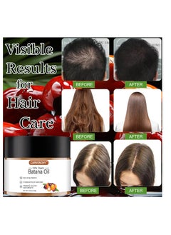 CARVENCHY Raw Batana Oil for Hair Growth,100% Natural Batana Oil Sourced from Honduras Unrefined Promotes Hair thickness for Men & Women Moisturize Scalp, Restore Dry Damaged Hair 4.2 OZ  - Image 4