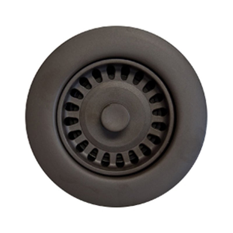 Houzer 190-9264 Kitchen Sink Basket Strainer  3.5-Inch Drain Openings  Bronze - Image 1