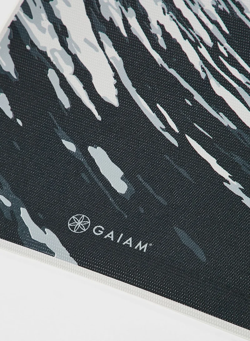 Gaiam 6Mm Yoga Mat Reversible Spiral Motion