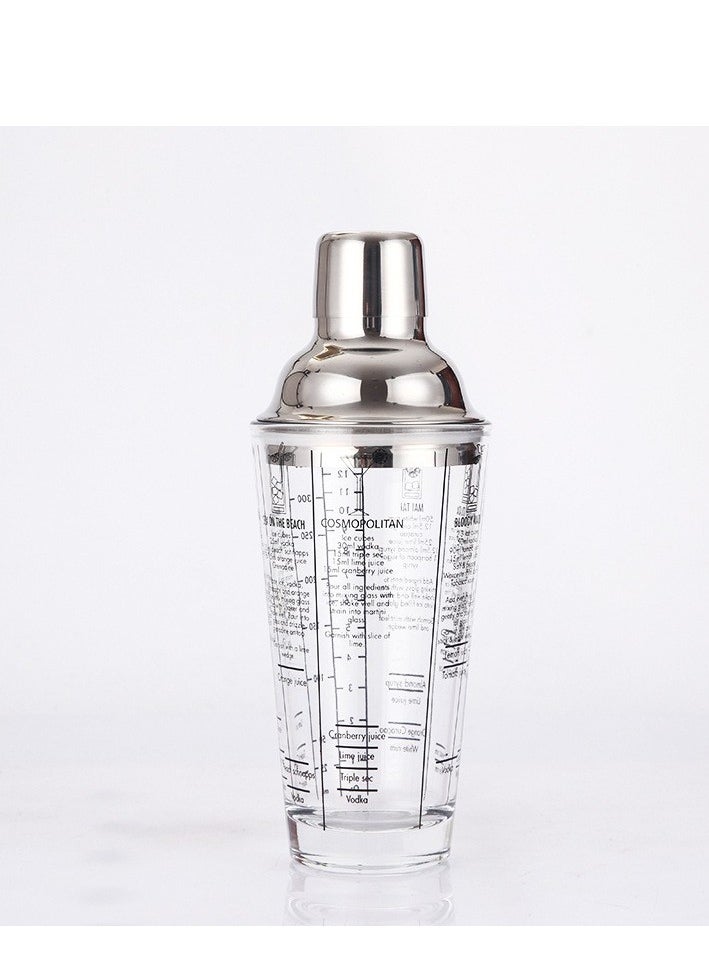 Healife Bartender Cocktail Shaker Set 4-Piece Set --- shaker  - Image 3
