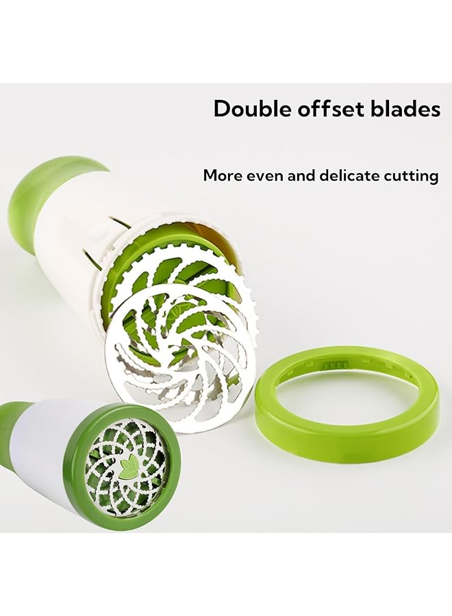 erorex Herb Grinder And Multi Functional Chopper Premium Coriander Chopper Rosemary Cutter Cilantro Slicer And Garlic Press Versatile Kitchen Tool For Efficient Fruit And Vegetable Cutting - Image 2
