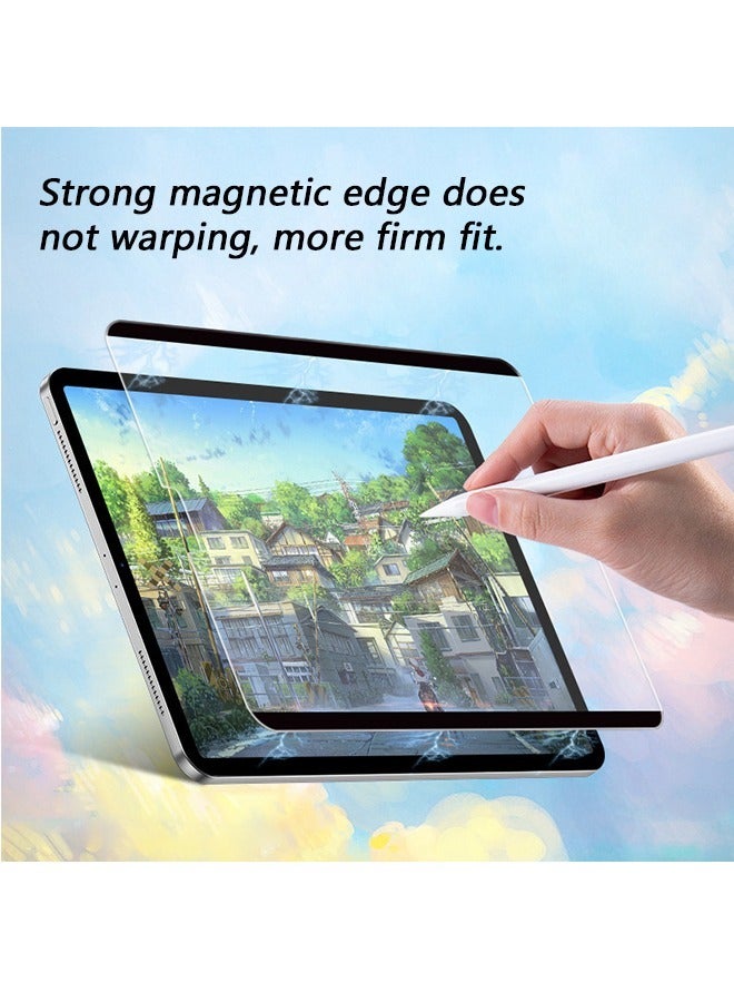 Reusable Paper-Feel Magnetic Anti-Glare Screen Protector Membrane, Detachable Painting Membrane Compatible With IPad Pro12.9 (2018/2020/2021) for Drawing, Writing and Note-Taking - Image 2