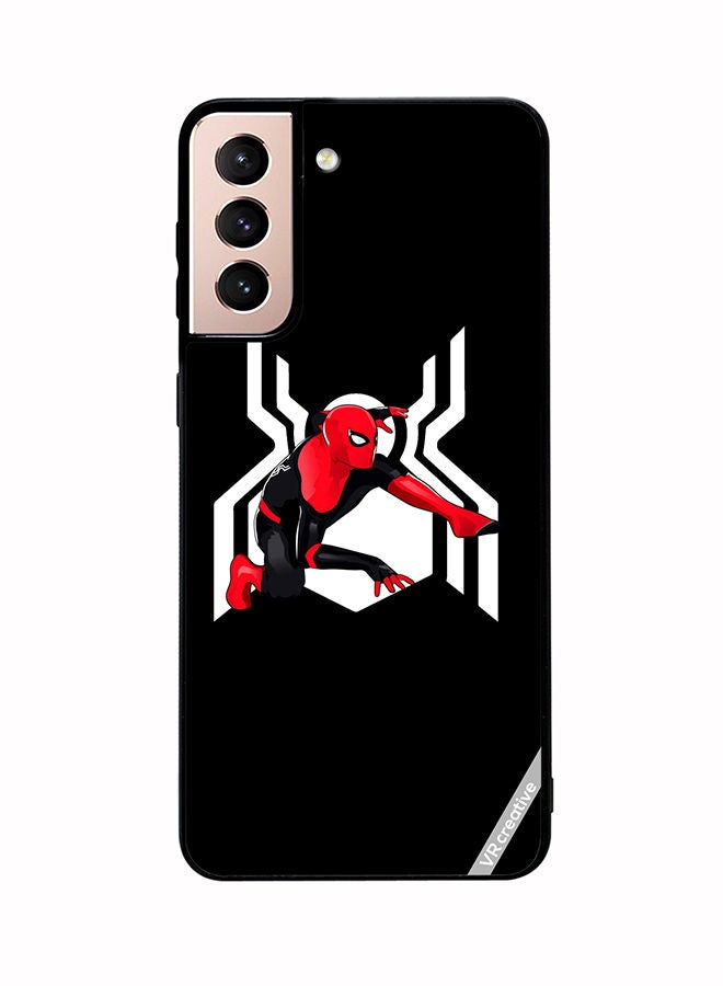 VR CREATIVE Protective Case Cover For Samsung Galaxy S21 Plus 5G Spiderman Design Multicolour - Image 1