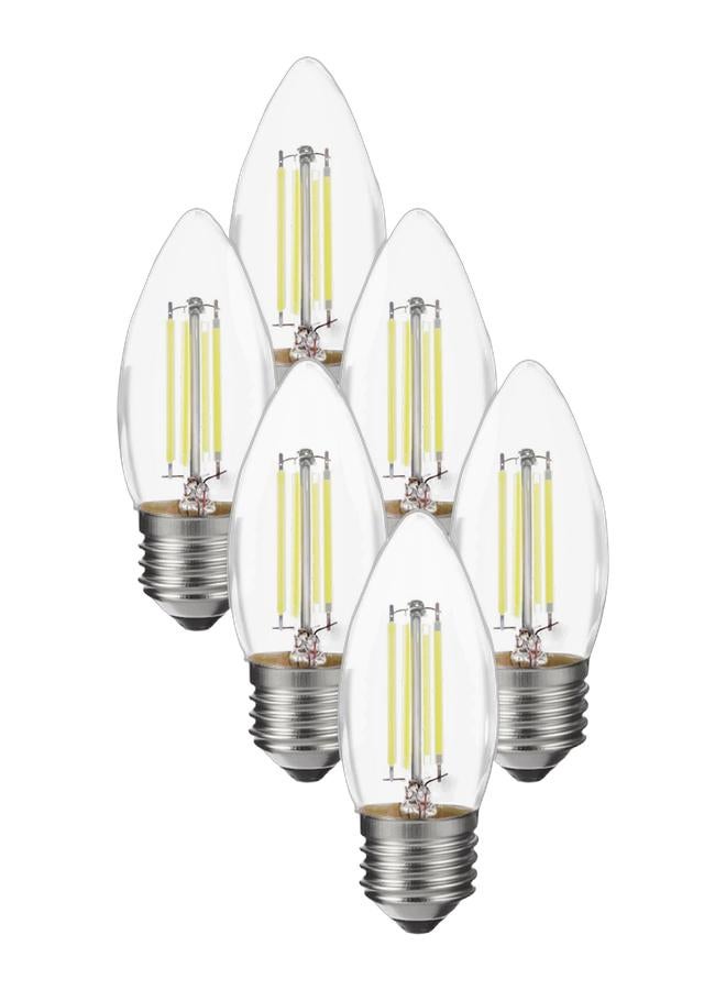 MODI D019 LED Candle MD-TB0404 4W E27 SL-WW@ Pack of 6  - Image 1