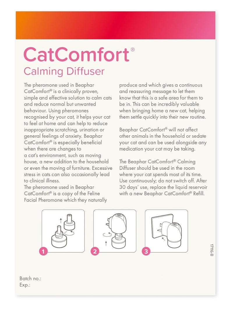 Beaphar Cat Comfort Starter Kit Diffuser 48 ml