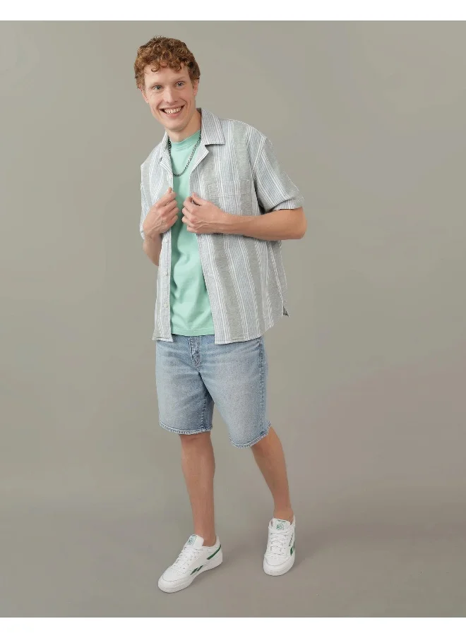 American Eagle Striped Regular Fit Shirt