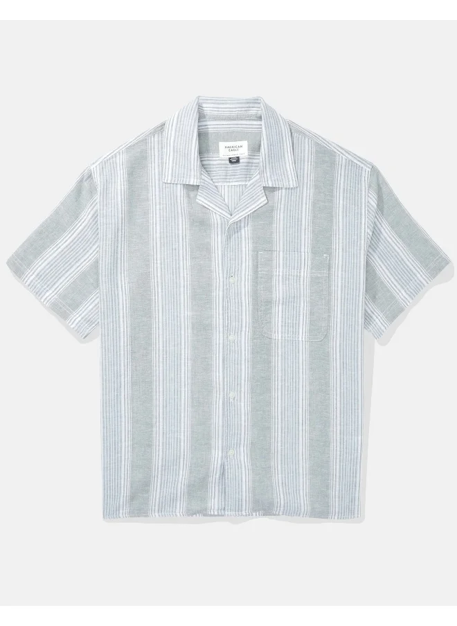American Eagle Striped Regular Fit Shirt