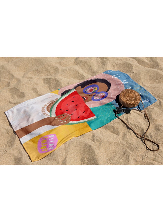 Home Print Microfiber Printed Towel