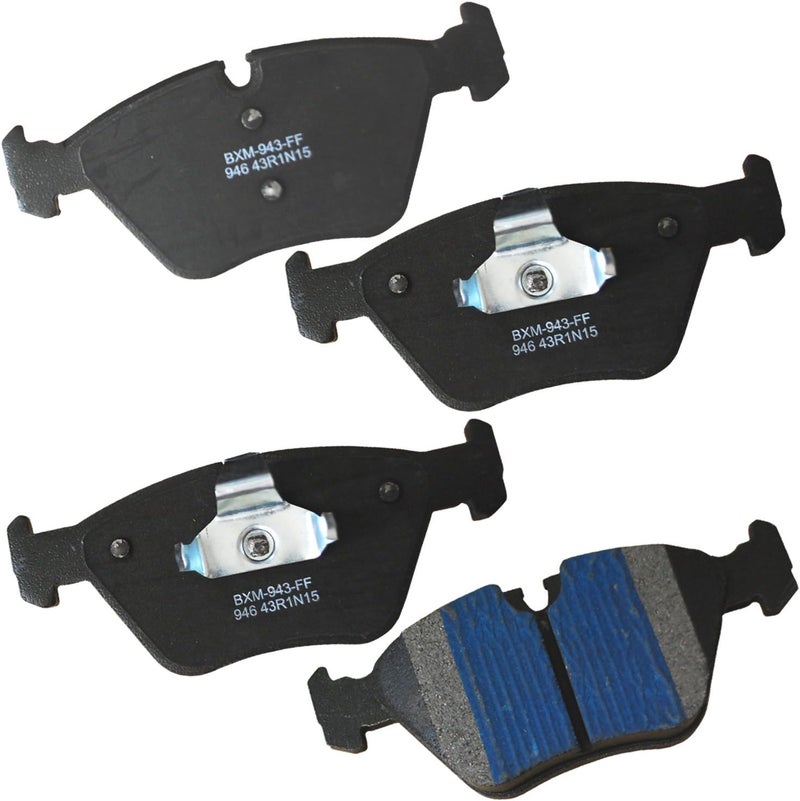 Bendix Premium SBM946 Semi-Metallic Front Brake Pads for BMW 330Ci 2006-2001, 330i 2005-2001, 330xi 2005-2001, X3 2010-2004, Z4 2008-2006, MG ZT 2005-2003 - Image 1
