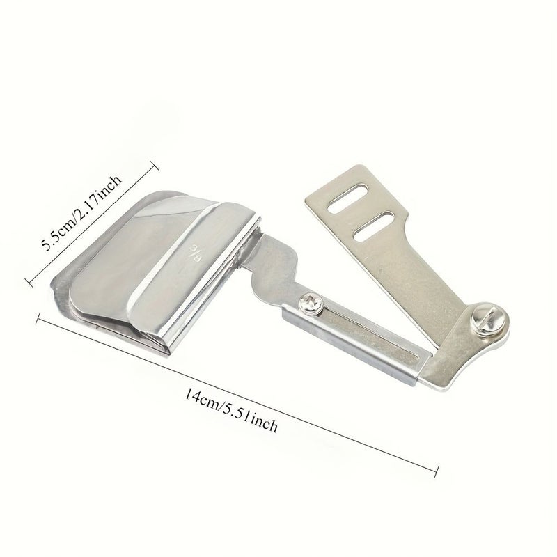 Heavy Duty Single Needle Industrial Sewing Machine Presser Foot 3/8 Double Layer Curling Flatbed - Image 3