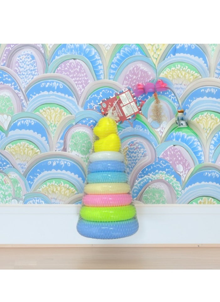 7 Piece Duck Stacking Rings Game  - Image 2