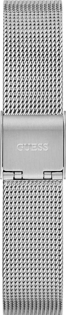 جس ساعة غيس ميني لونا نسائية فضية تناظرية