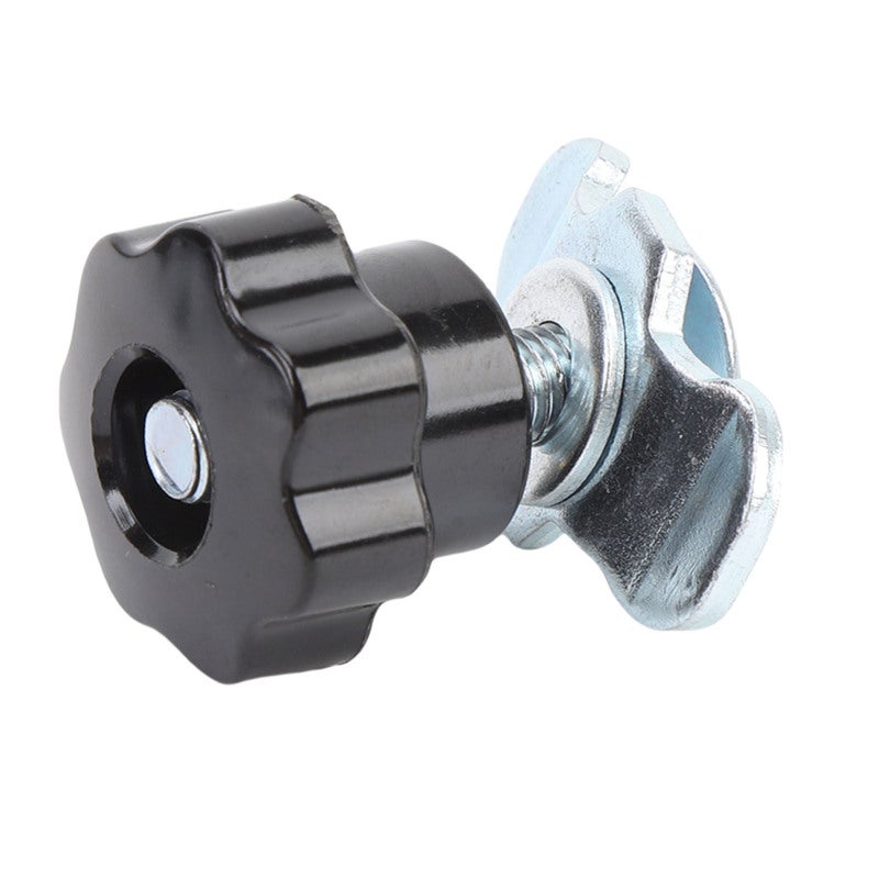 M8 L Track Threaded Stud Heavy Duty Carbon Steel Construction - Universal L Track Compatibility Cargo Tie Down Stud for Van Truck Logistics Cargo Securing - Image 2