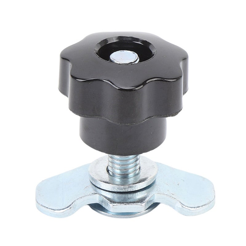 M8 L Track Threaded Stud Heavy Duty Carbon Steel Construction - Universal L Track Compatibility Cargo Tie Down Stud for Van Truck Logistics Cargo Securing - Image 5