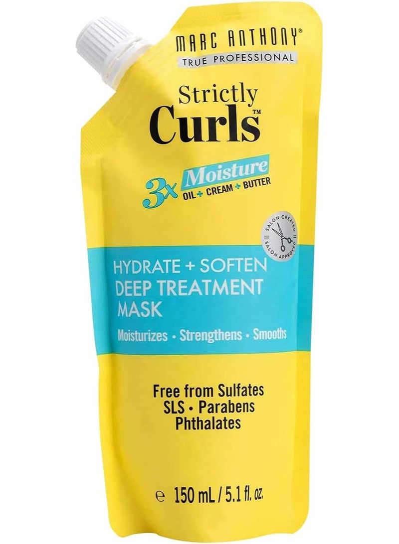 MARC ANTHONY Strictly Curls 3Xmoist Deeptrmtmask 150Ml