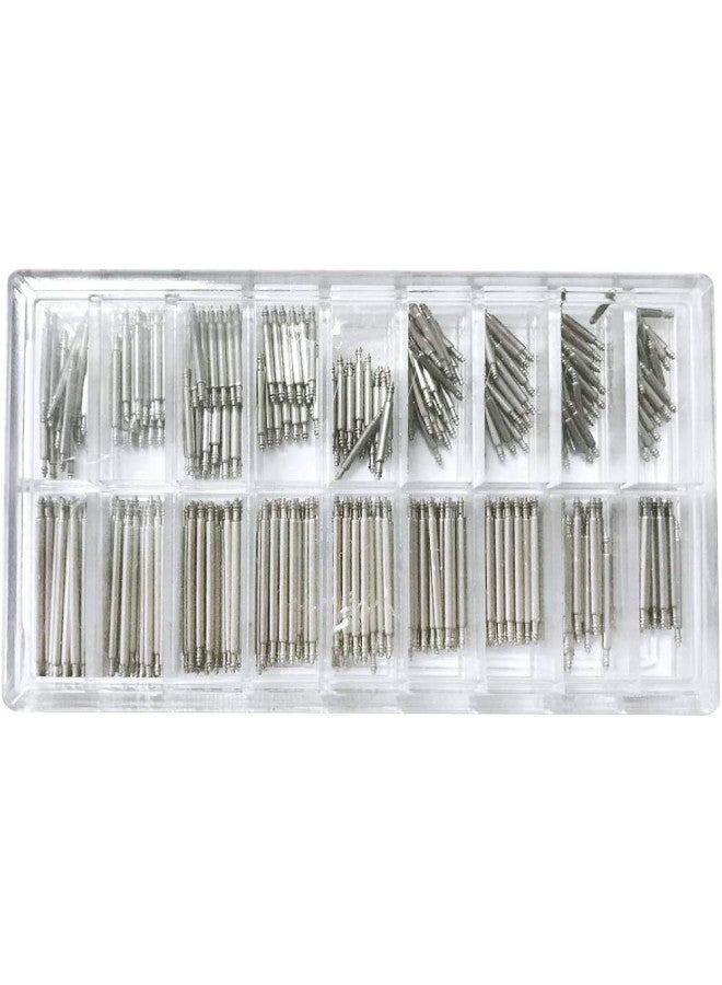 klarako Watch Spring Bars Strap Link Pins 360PCS 8~25mm for Wristwatch Band Watch Repair Tools Accessory, Seamless Connection Stainless Steel - Image 2