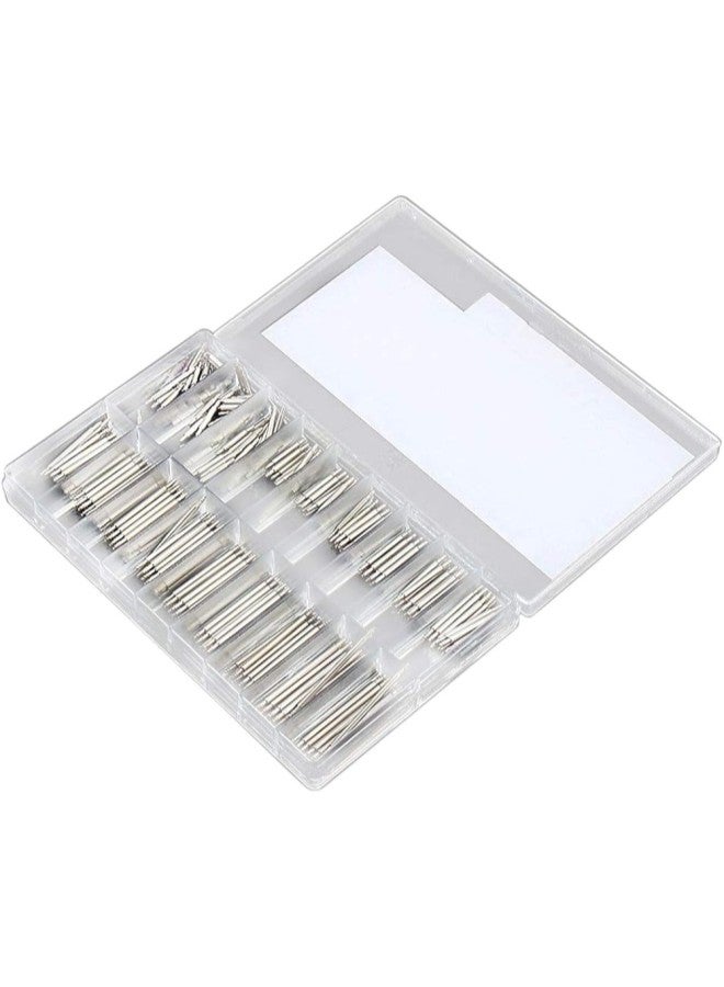 klarako Watch Spring Bars Strap Link Pins 360PCS 8~25mm for Wristwatch Band Watch Repair Tools Accessory, Seamless Connection Stainless Steel - Image 3