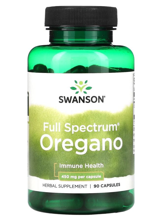 Full Spectrum Oregano 450 mg 90 Capsules