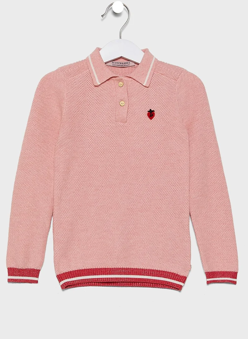 Scotch & Soda Little Stripe Detail Polo