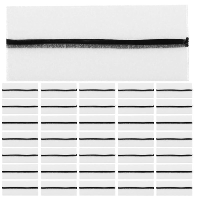 120PCS Self Adhesive False Eyelash Strips - Reusable Lash Glue Liner Strips - False Eyelash Adhesive Tape for Beginners Lash Extension Application Black - Image 1